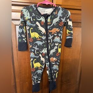 Little Sleepies Multicolor Dinosaur Kids Footie